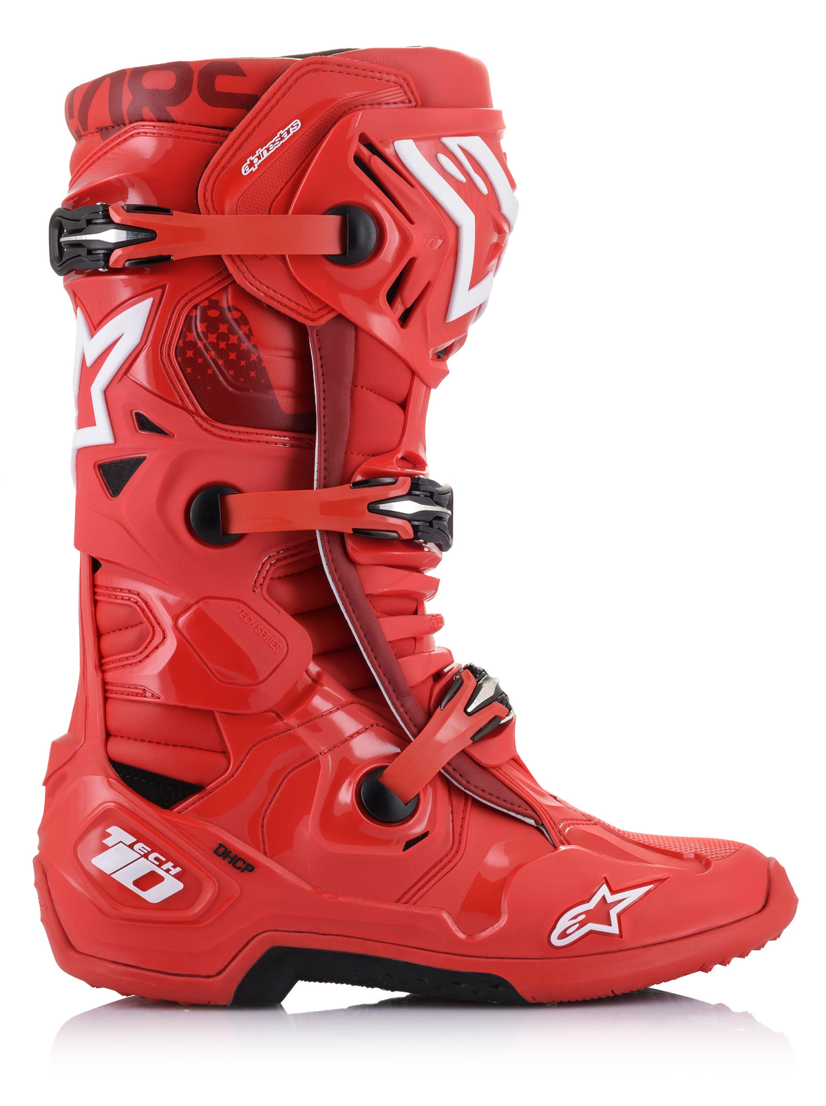 Tech 10 Boots Red Sz 10