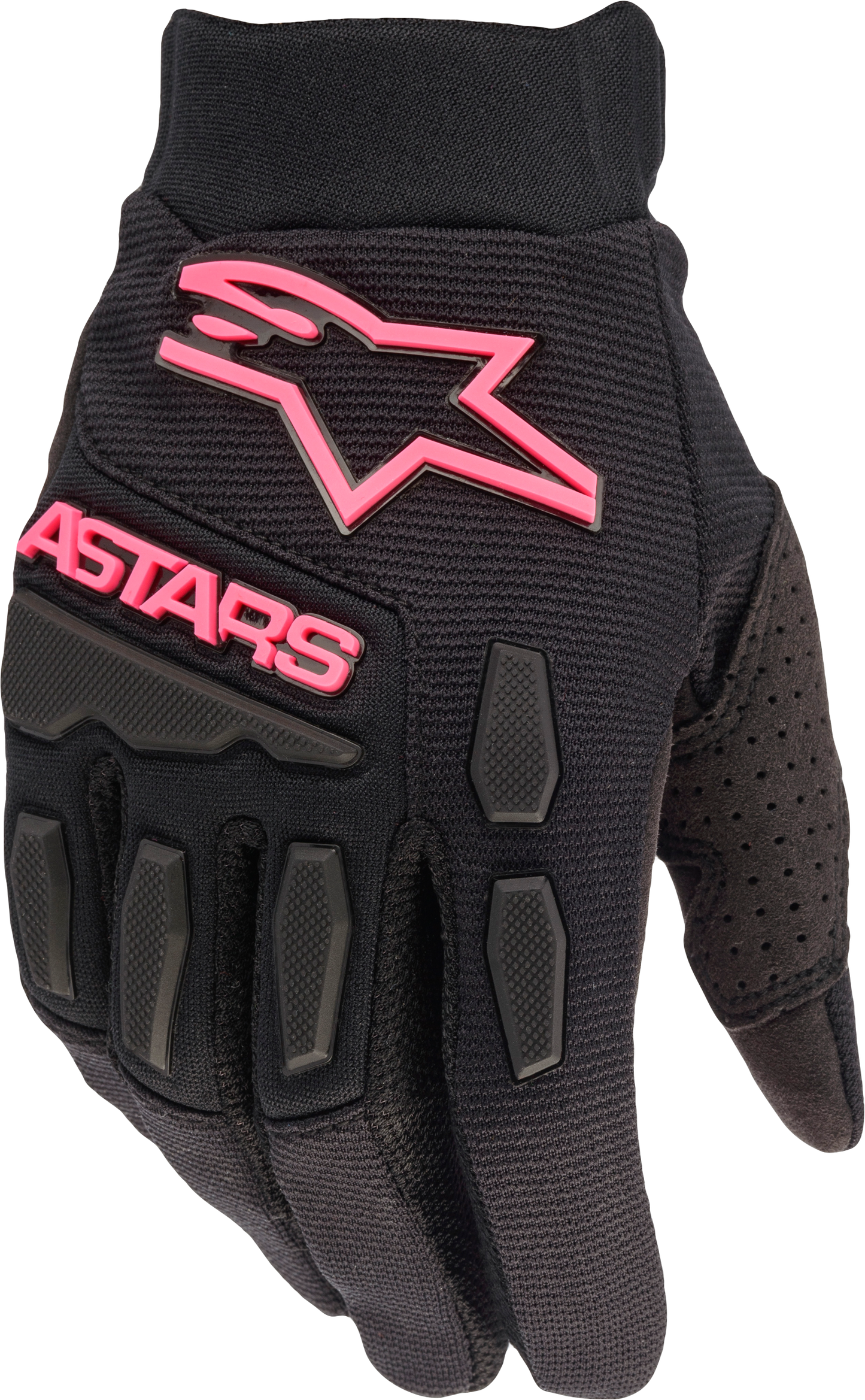 Stella Full Bore Gloves Black/Pink Fluo Md