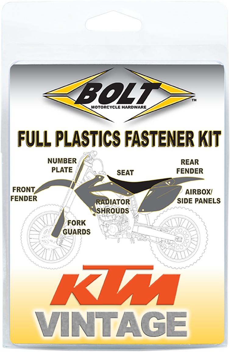 BOLT Body/Plastics Fastener Kit - KTM KTM-9397101