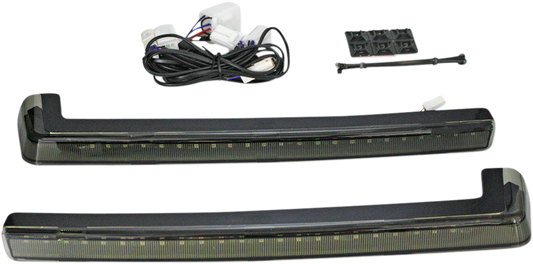 CUSTOM DYNAMICS LED Run/Brake/Turn Tour-Pak? Arms - Smoke Lens - '06-'13 PB-TP-ARM-TPCS