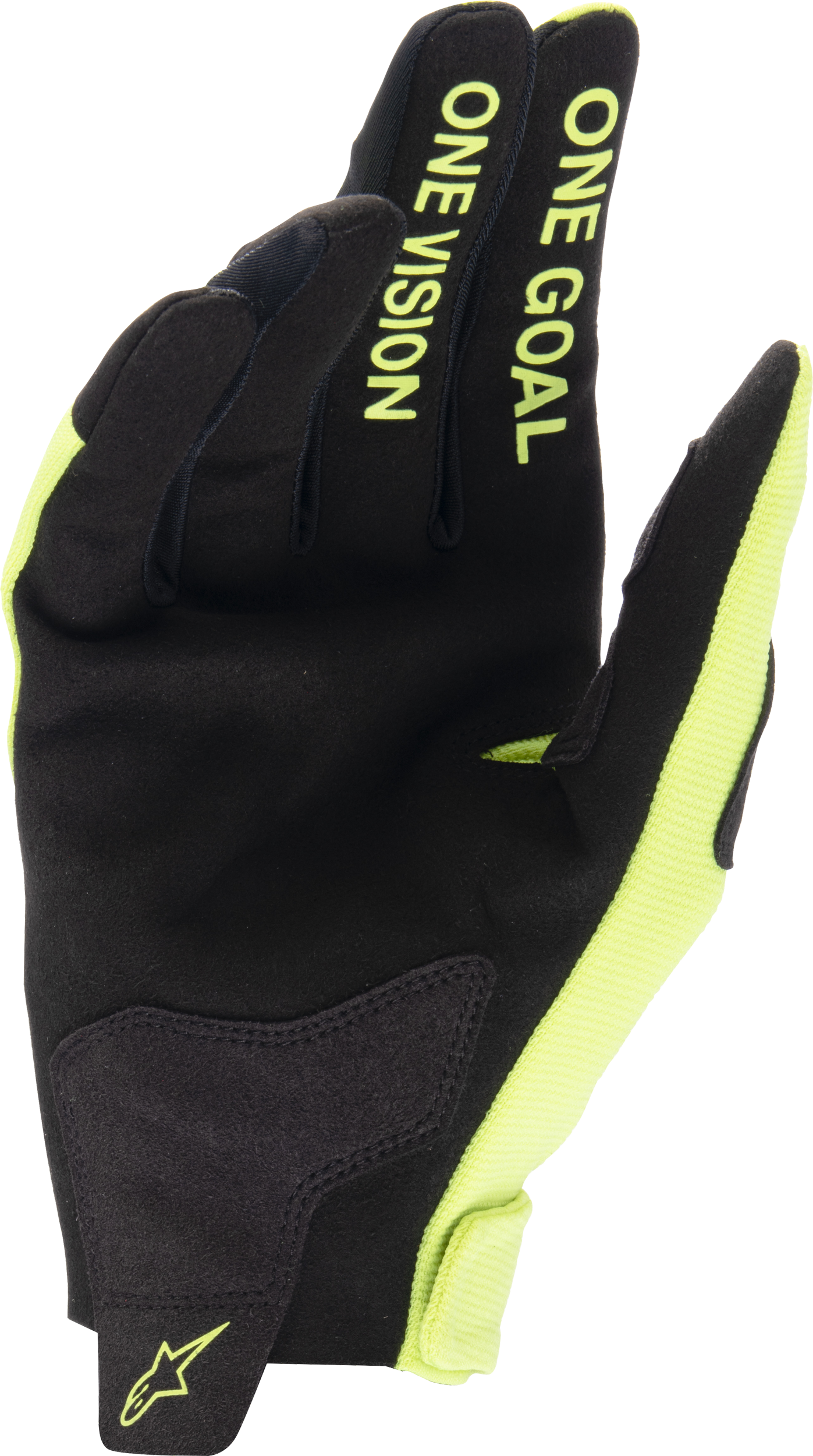 Radar Gloves Yellow Fluo/Black Lg