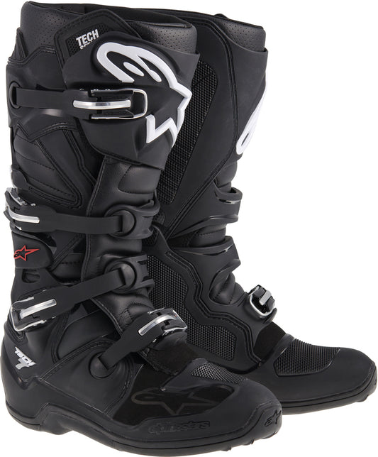 Tech 7 Boots Black Sz 06