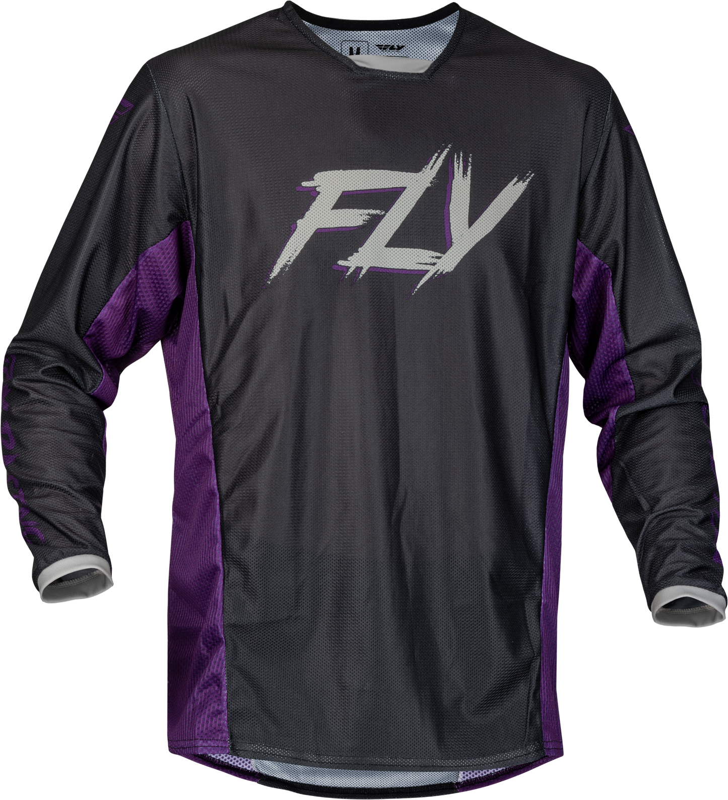 Kinetic Mesh Rave Jersey Black/Purple/Silver Lg