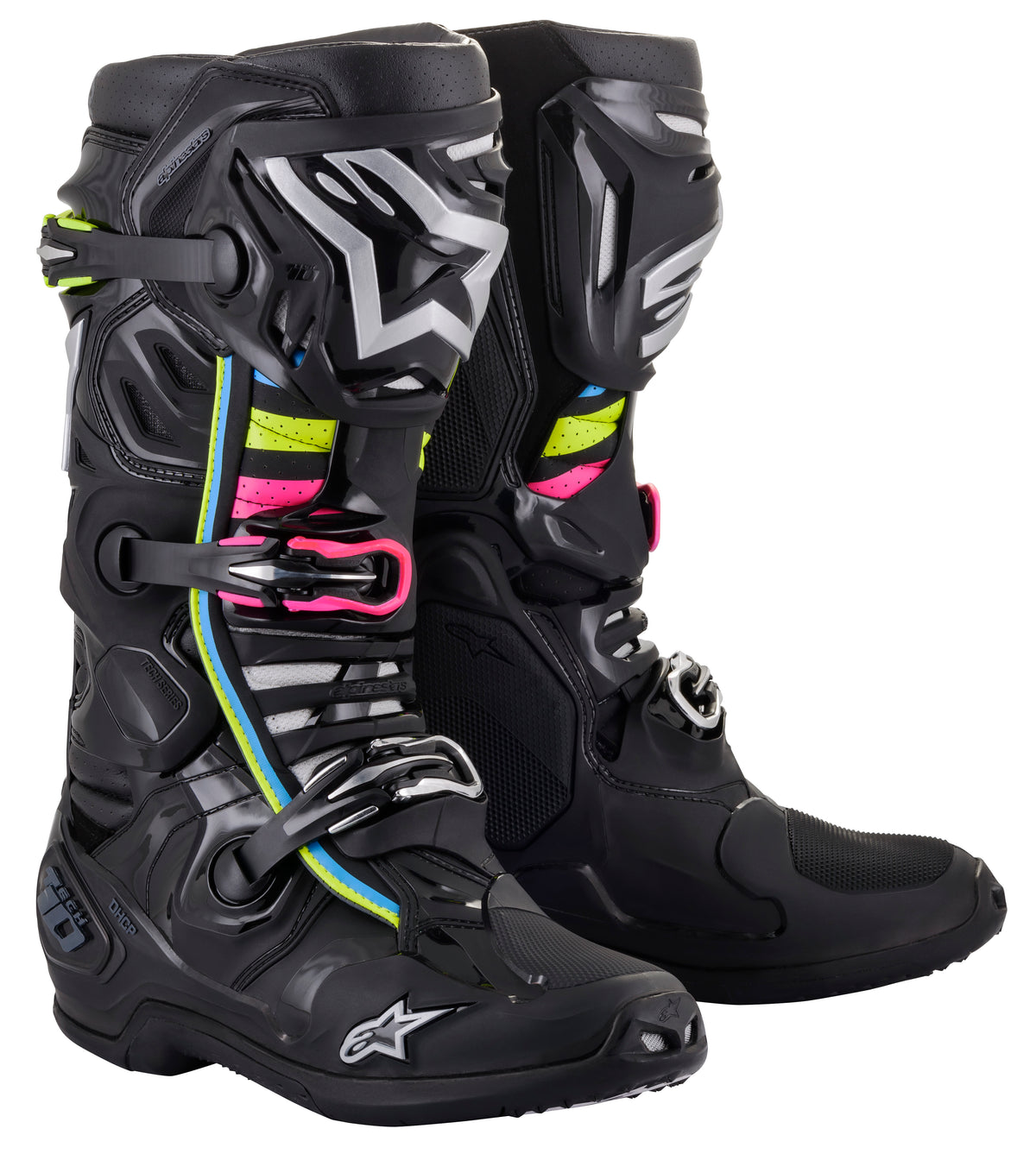 Tech 10 Supervented Boots Black Hue Sz 14