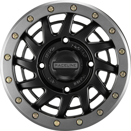 Squad Bdlk Wheel 15x7 4/156 6+1(+38mm) Blk/Gunmetal