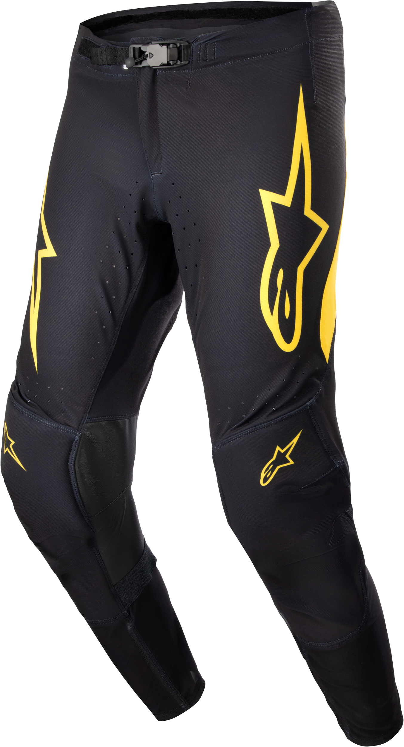 Supertech Ward Pants Black/Yellow Sz 34