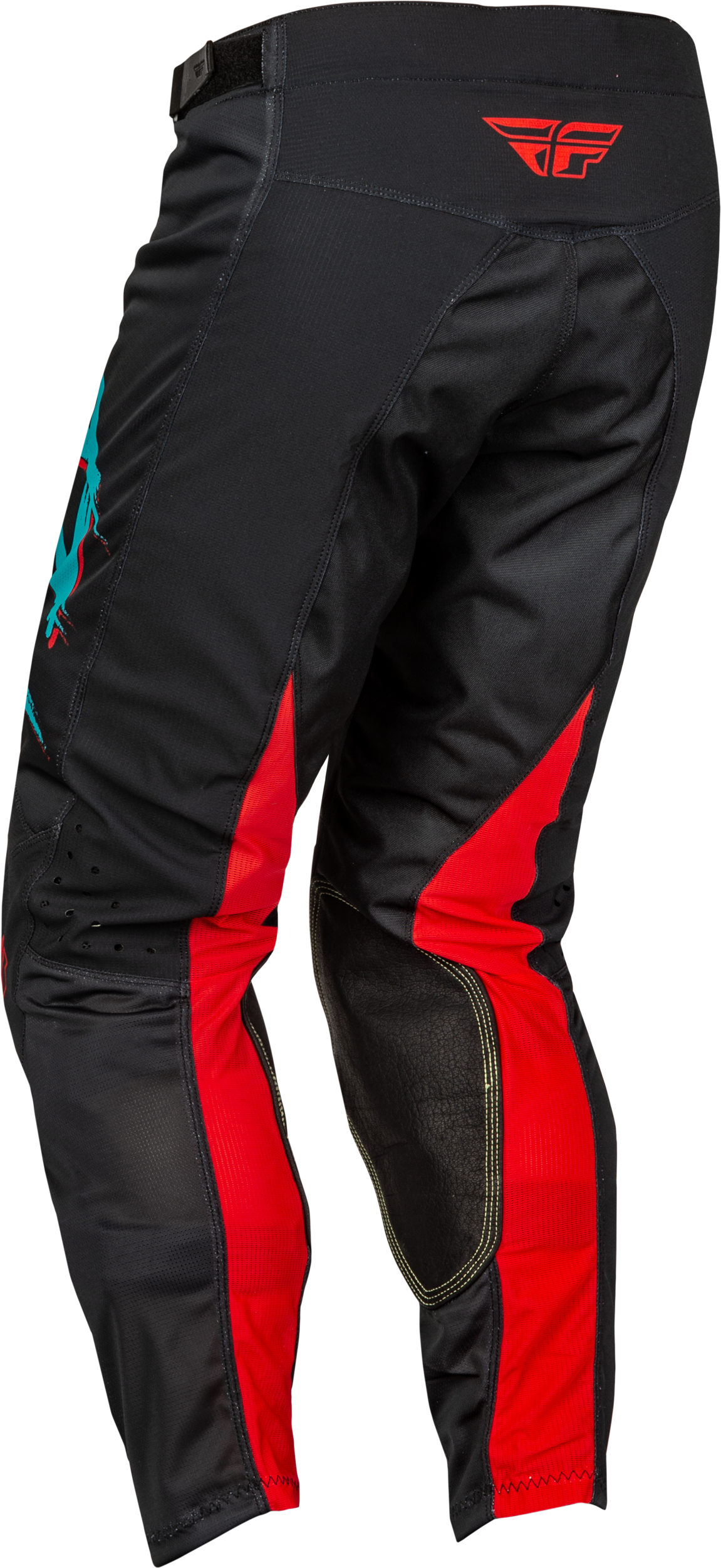 Kinetic Mesh Rave Pants Red/Black/Mint Sz 32