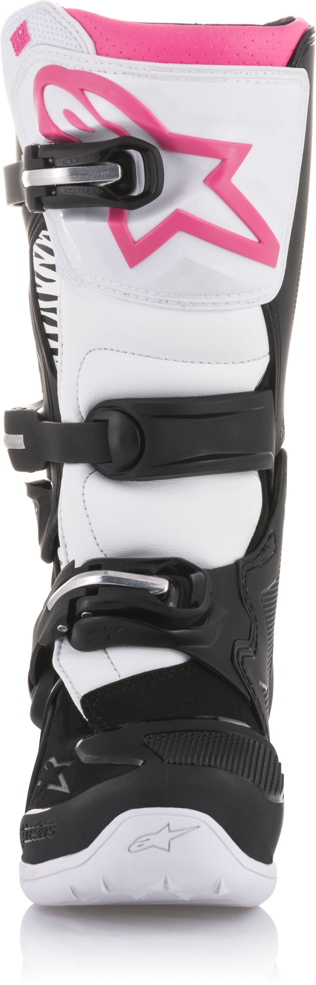 Tech 3 Stella Boots Black/White/Pink Sz 06