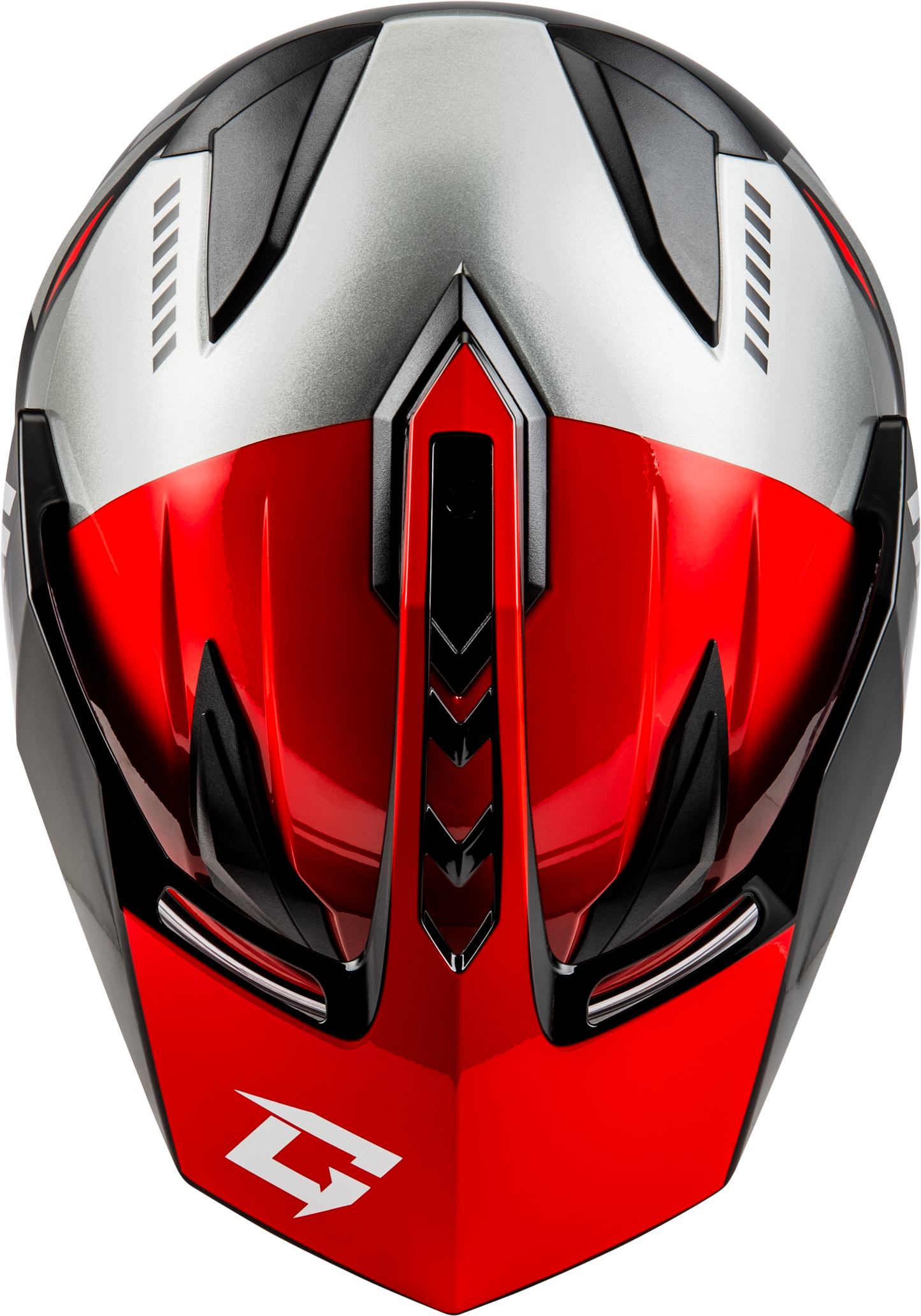 Gm 11s Ronin Snow Helmet W/ Electric Shield Black/Red Md