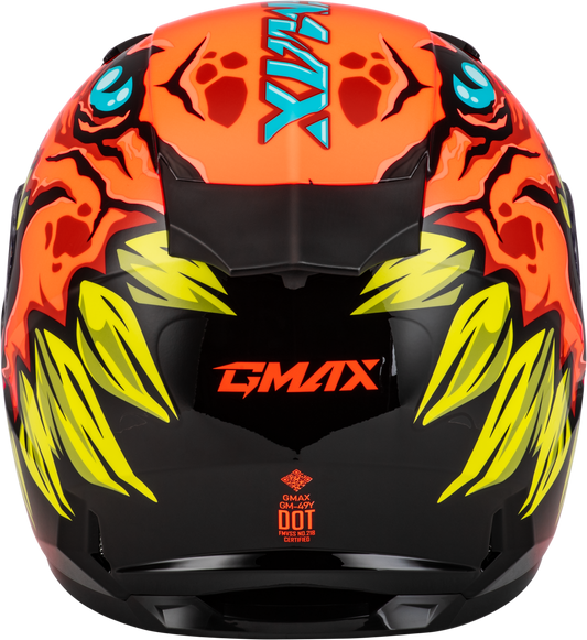 Youth Gm 49y Drax Snow Helmet Orange Ys