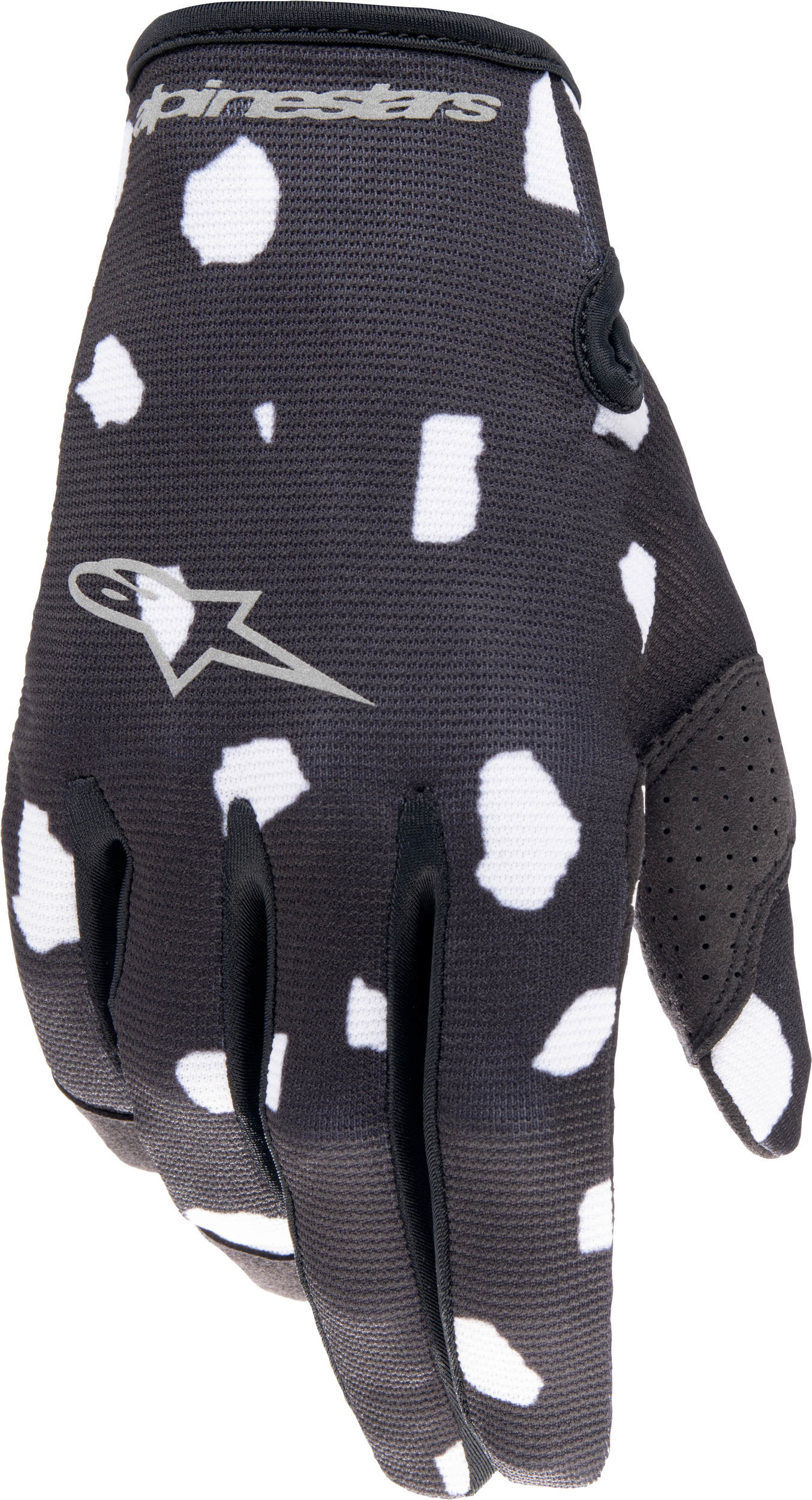 Radar Gloves Black/White Md
