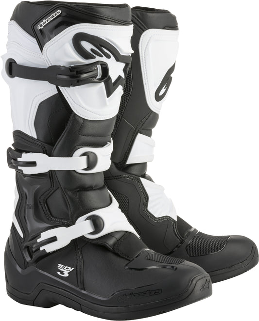 Tech 3 Boots Black/White Sz 16