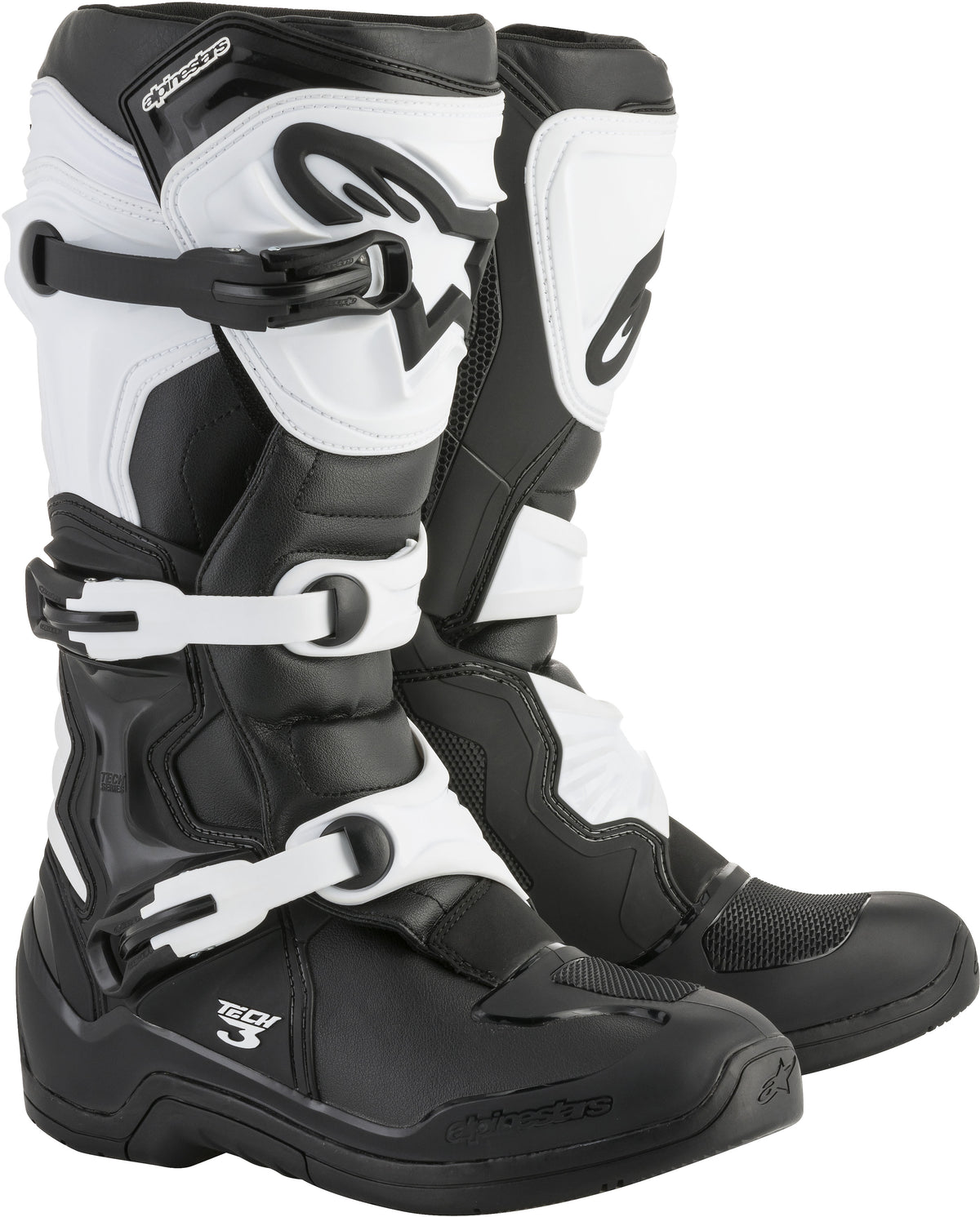 Tech 3 Boots Black/White Sz 05