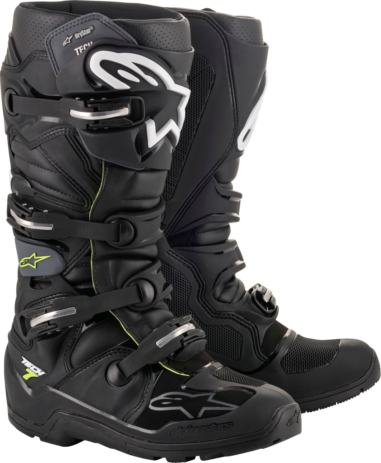 Tech 7 Enduro Ds Boots Black/Grey Sz 08