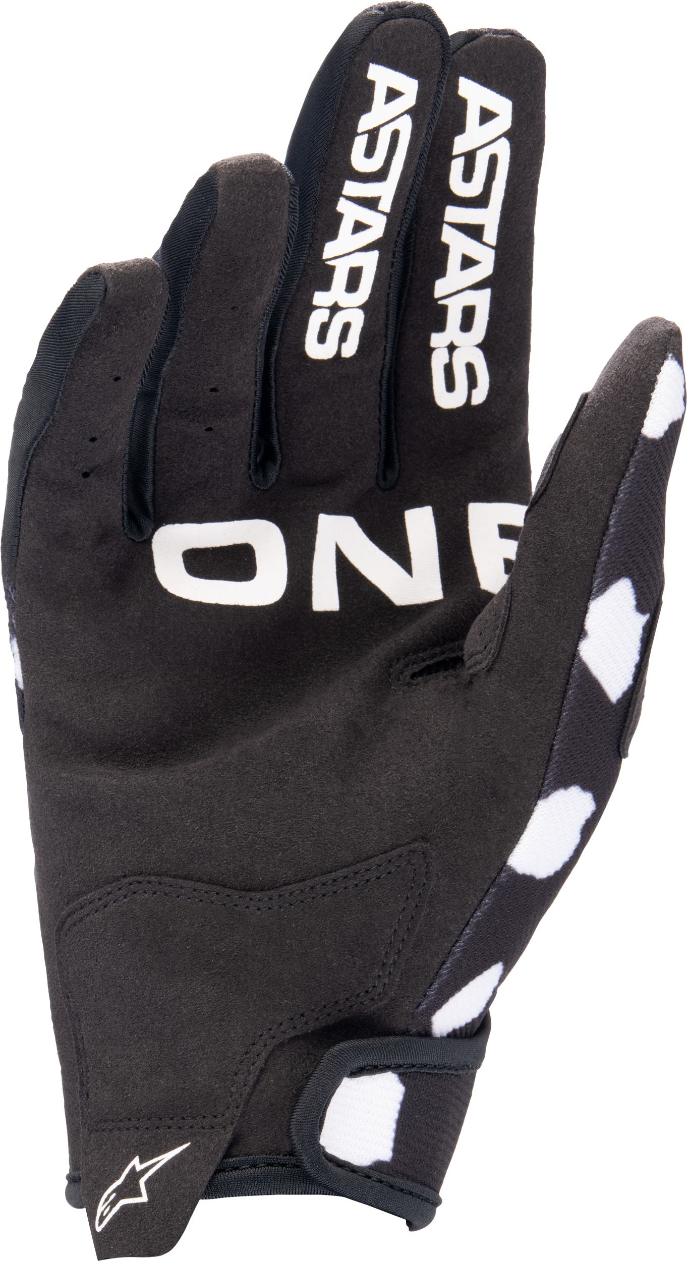 Radar Gloves Black/White Md