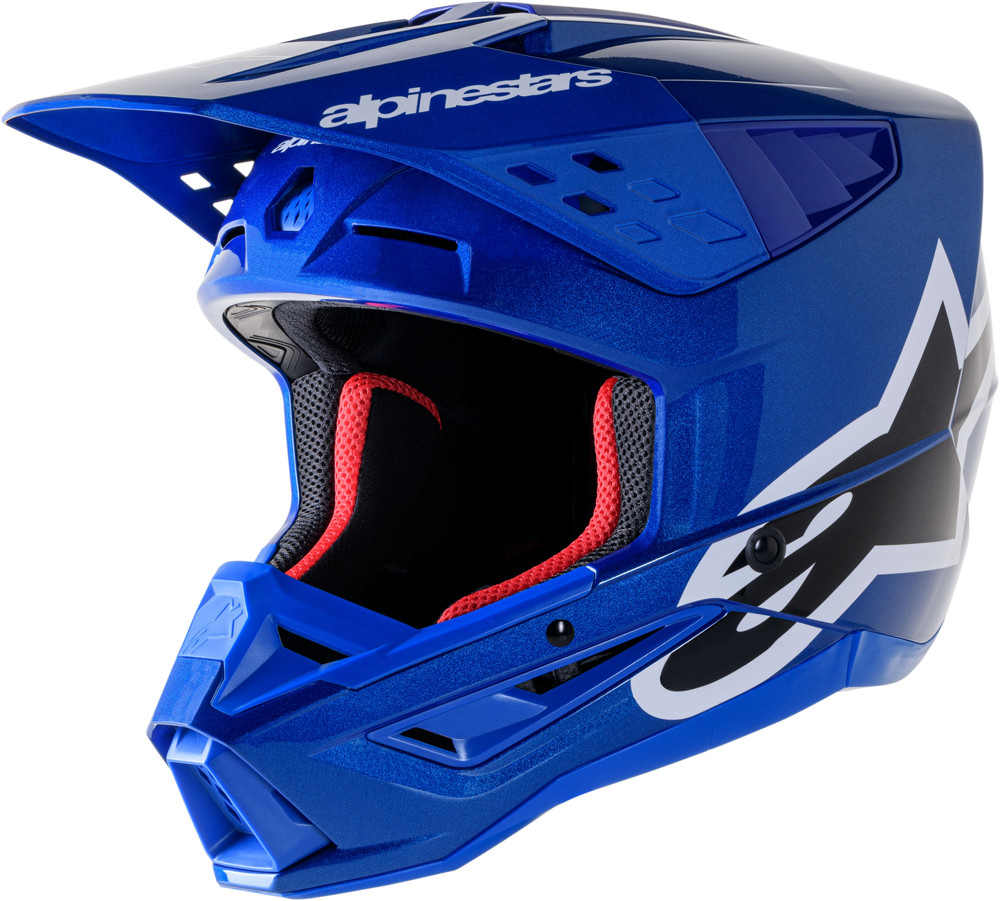 S M5 Corp Helmet Blue Glossy Sm