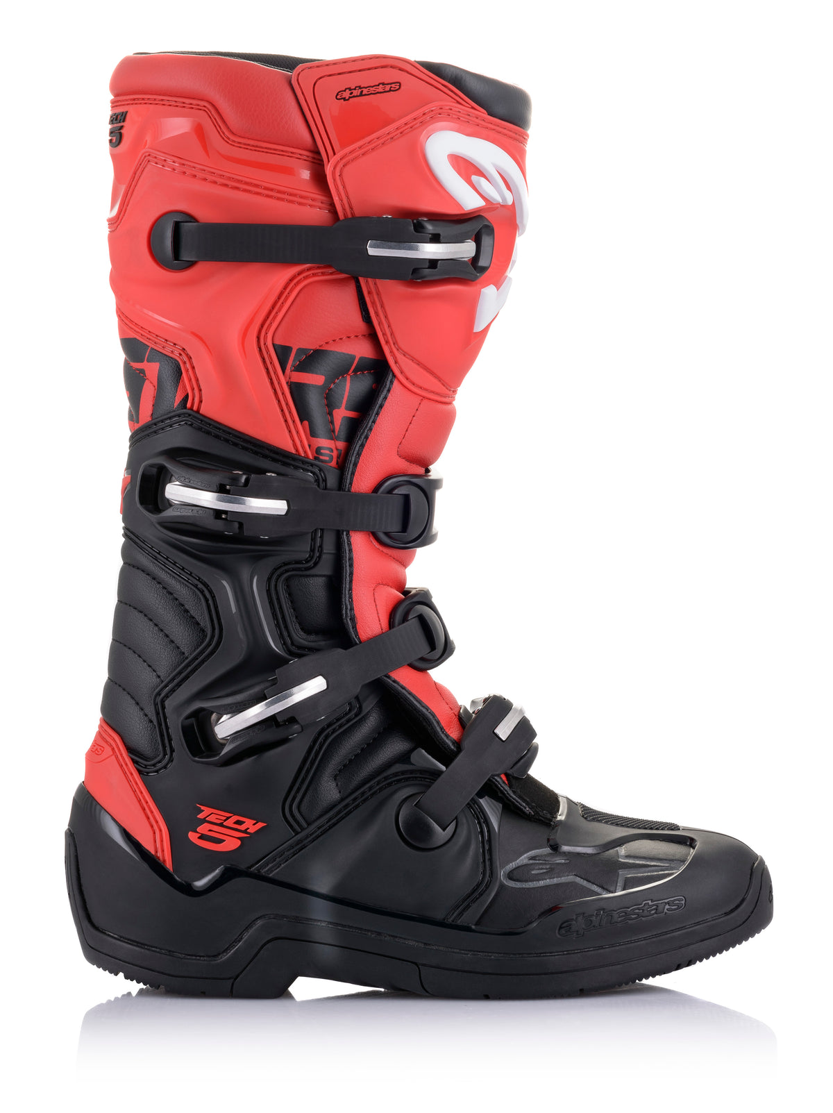 Tech 5 Boots Black/Red Sz 12