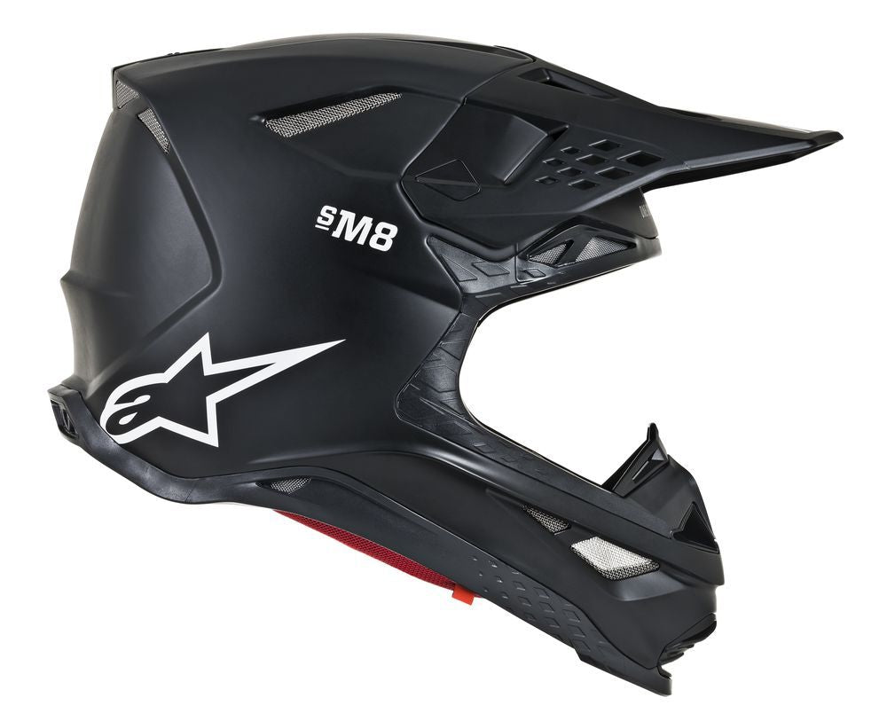 S.Tech S M8 Helmet Matte Black Sm