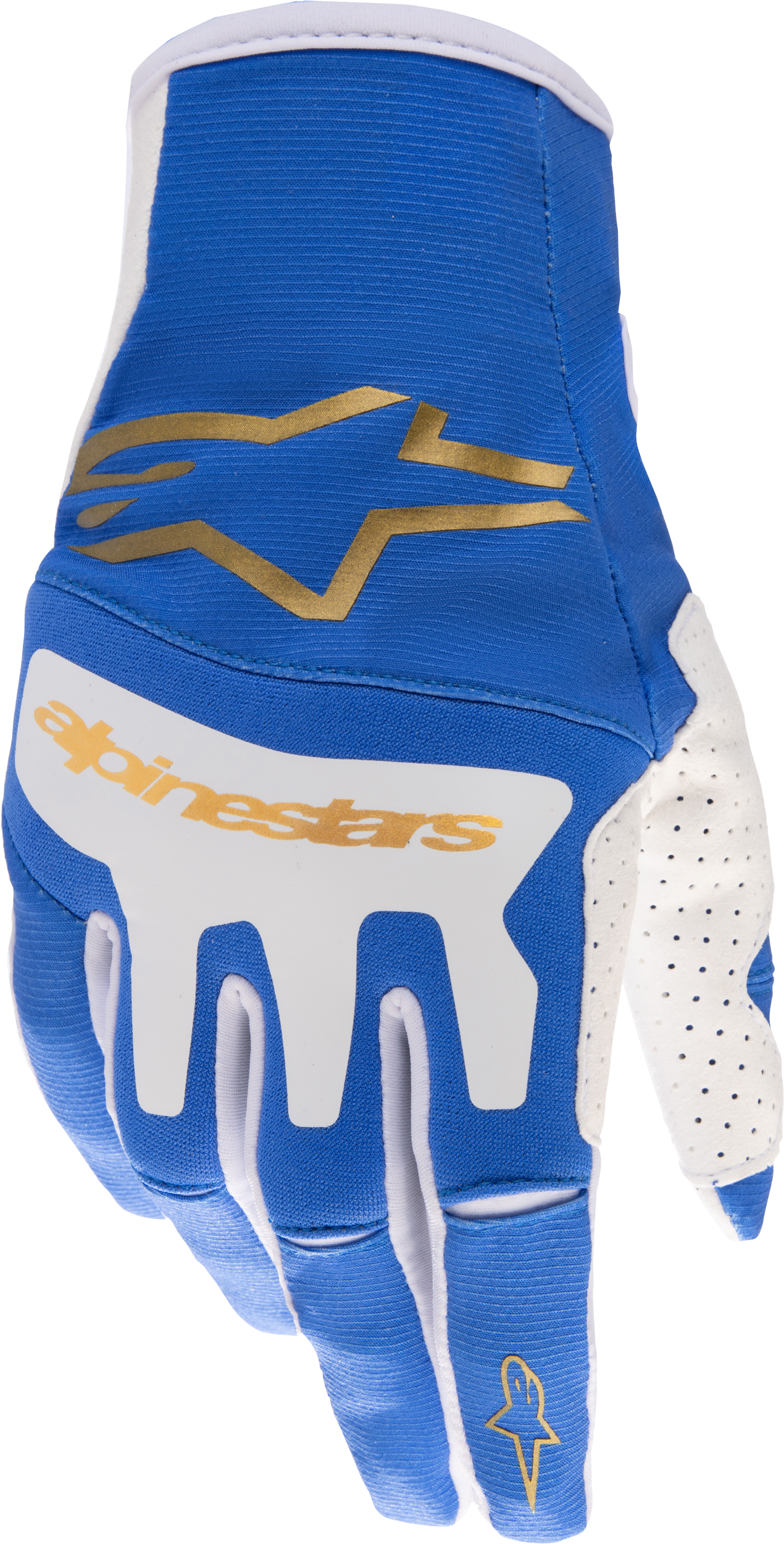 Techstar Gloves Ucla Blue/Brushed Gold Sm