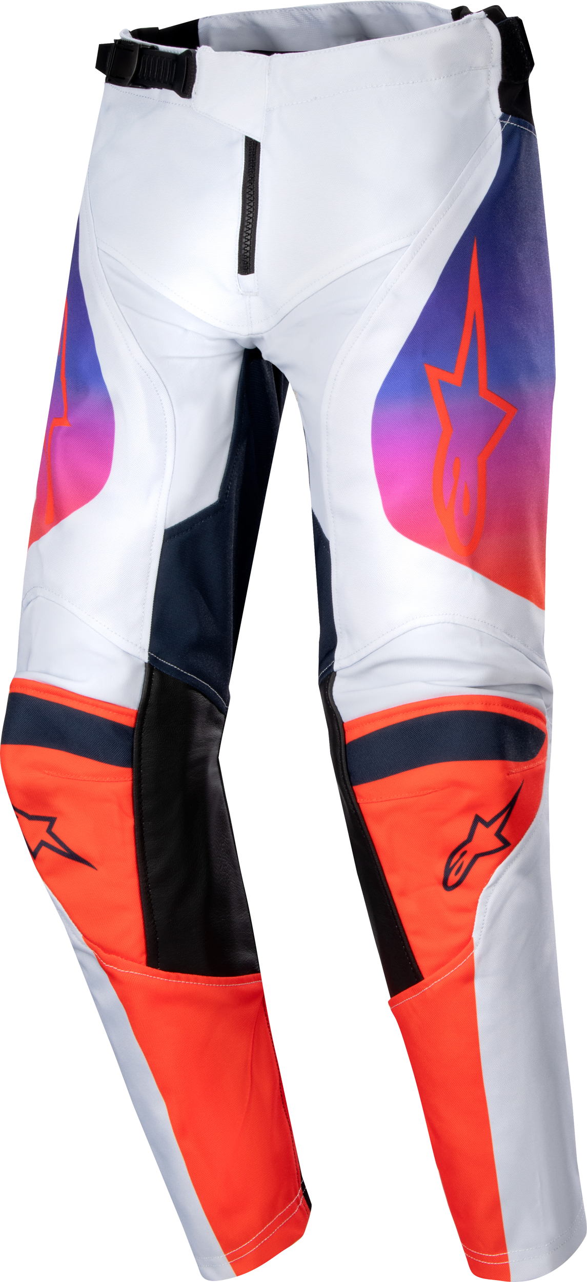 Youth Racer Hoen Pants Lt Grey/Hot Orng/Blk Sz 28