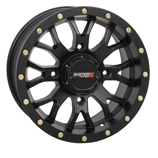 St3 Wheel 20x7 4+2.5 (+10mm) 4/137 4 Matte Black