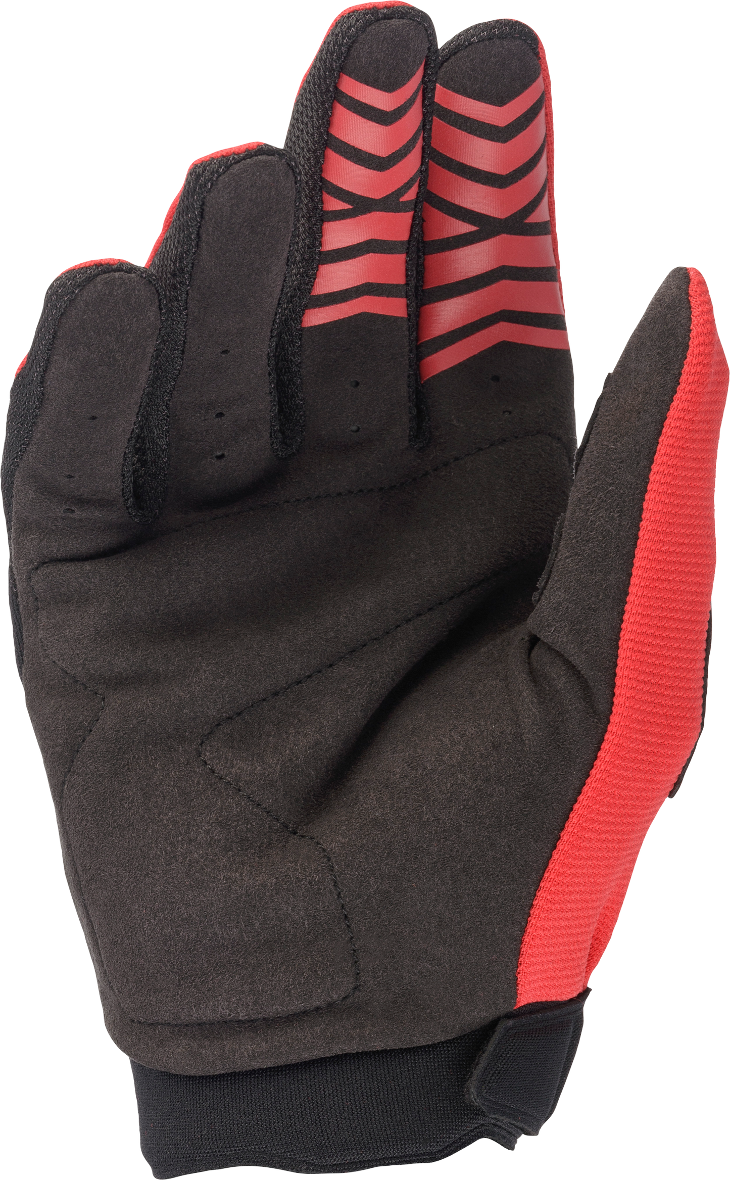 Youth & Kids Full Bore Gloves Bright Red/Black Ys