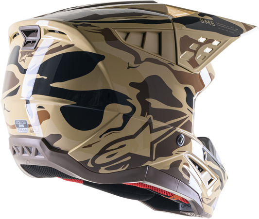 S M5 Mineral Helmet Dark Brown/Kangaroo Matte Sm