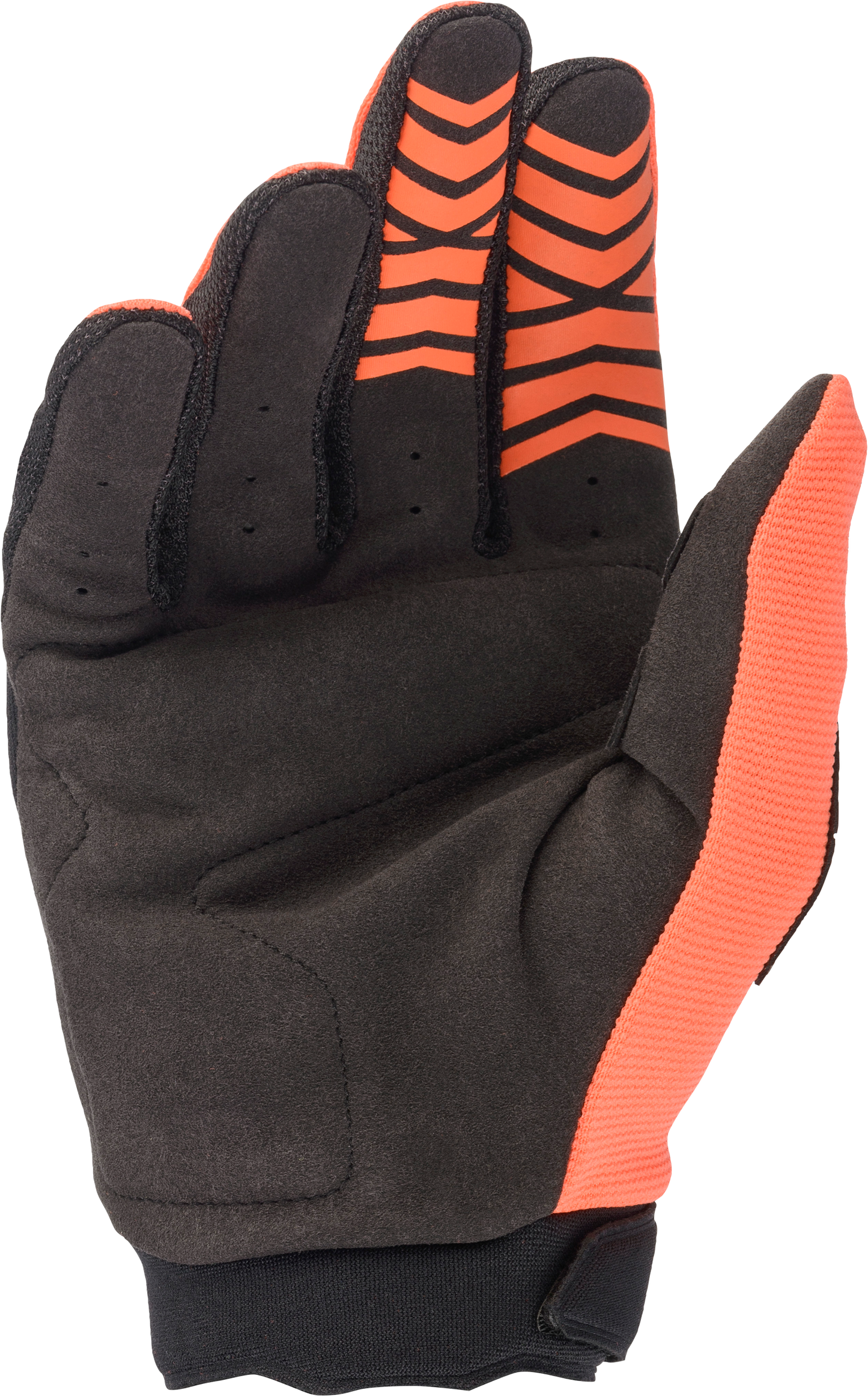 Youth & Kids Full Bore Gloves Orange/Black Yxs