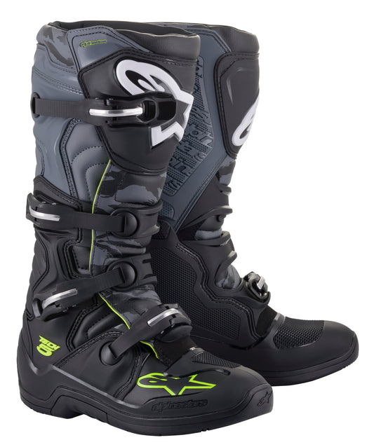 Tech 5 Boots Blk/Cool Grey/Ylw Fluo Sz 09