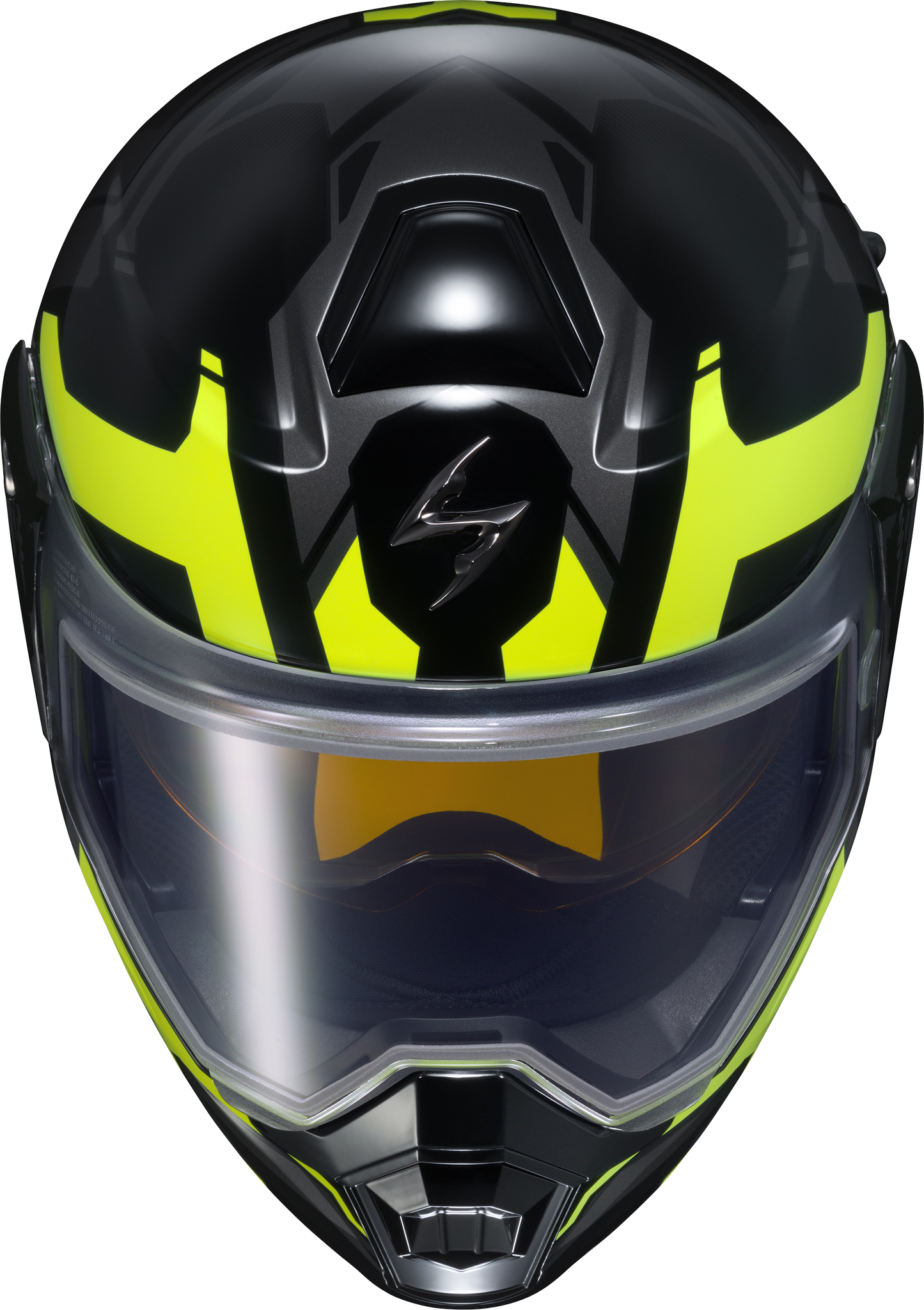 Exo At950 Helmet Ellwood Gloss Black/Hi Vis Xl (Dual)