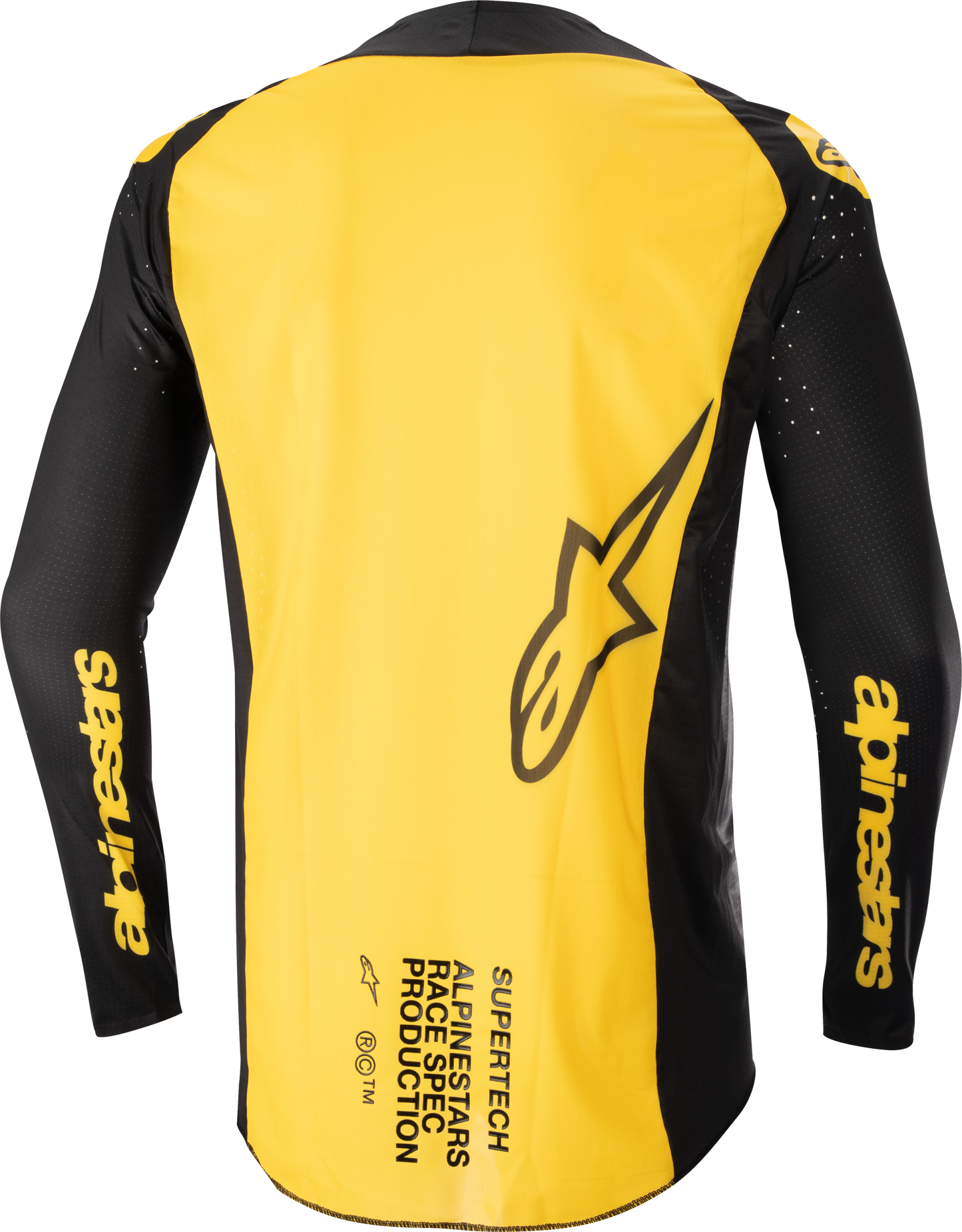 Supertech Ward Jersey Black/Yellow Xl