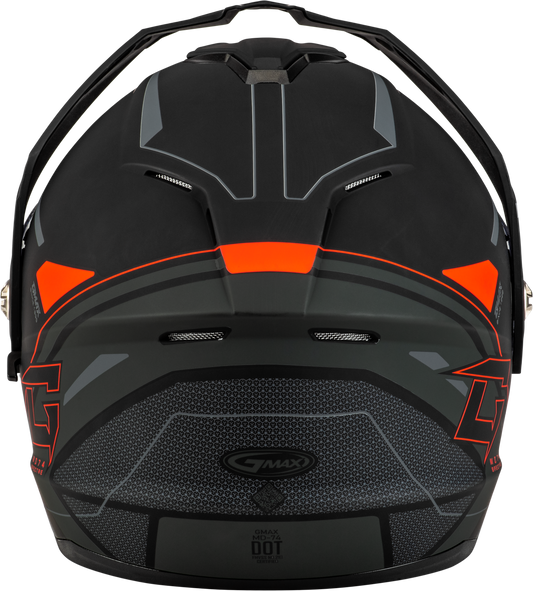 Md 74s Spectre Snow Helmet W/ Elec Shield Matte Black/Red 2x