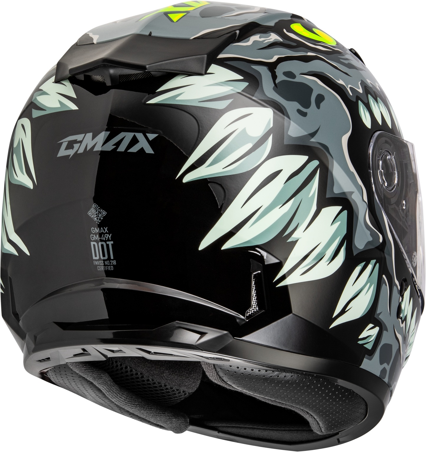 Youth Gm 49y Drax Snow Helmet Grey Ys