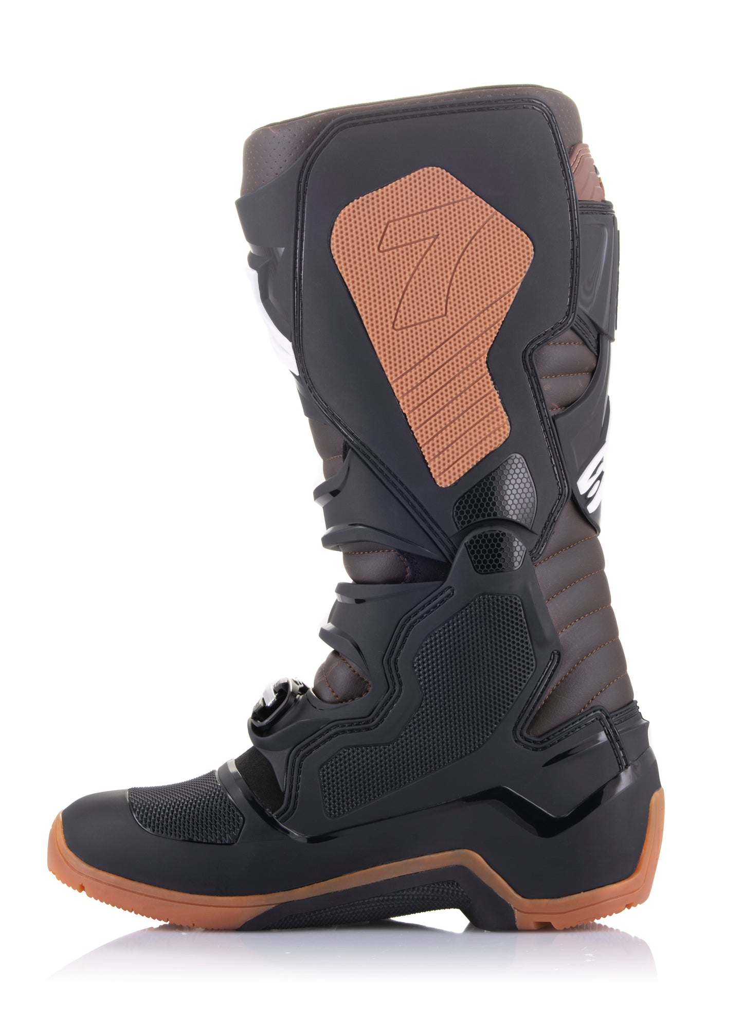 Tech 7 Enduro Boots Black/Dark Brown Sz 12