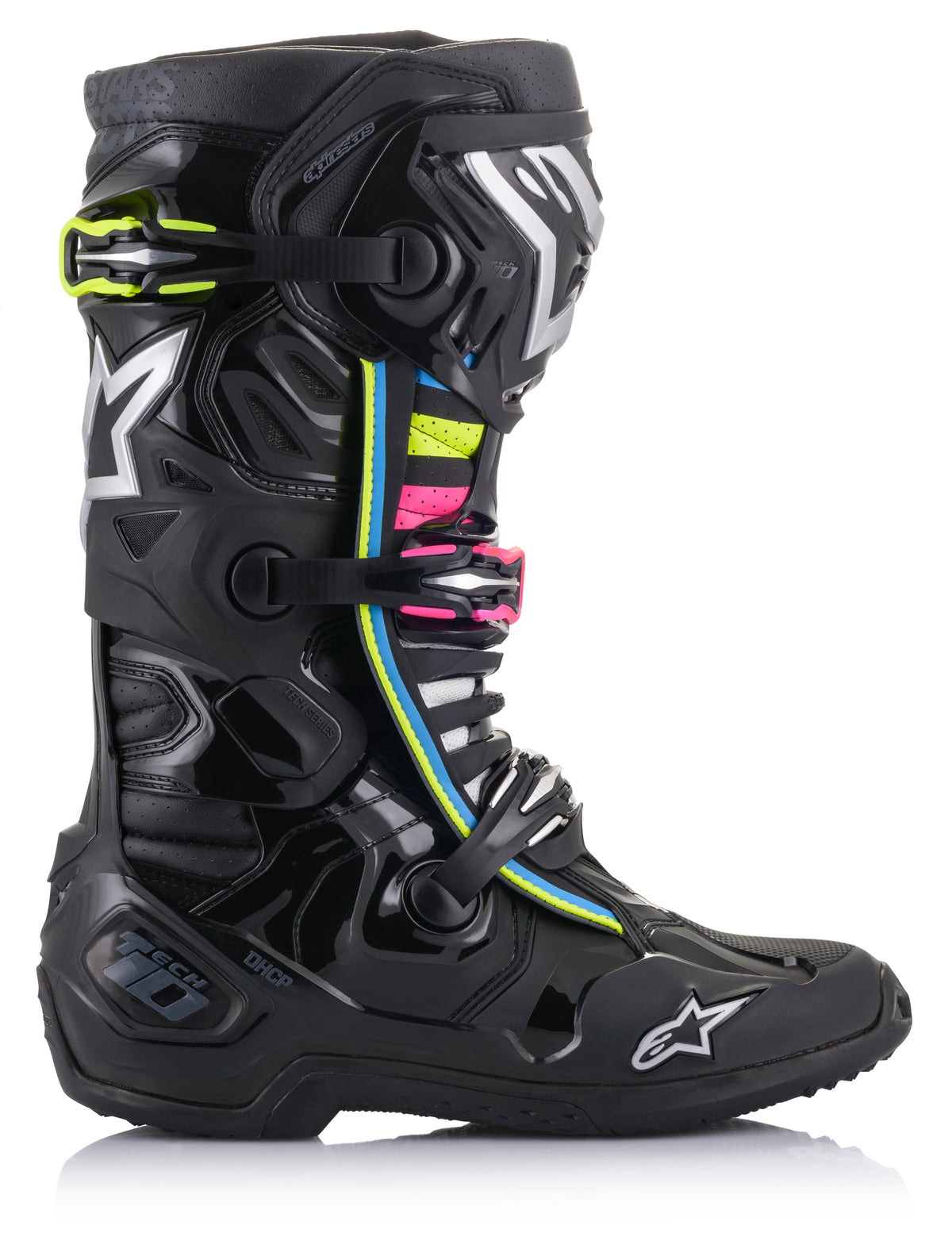 Tech 10 Supervented Boots Black Hue Sz 12