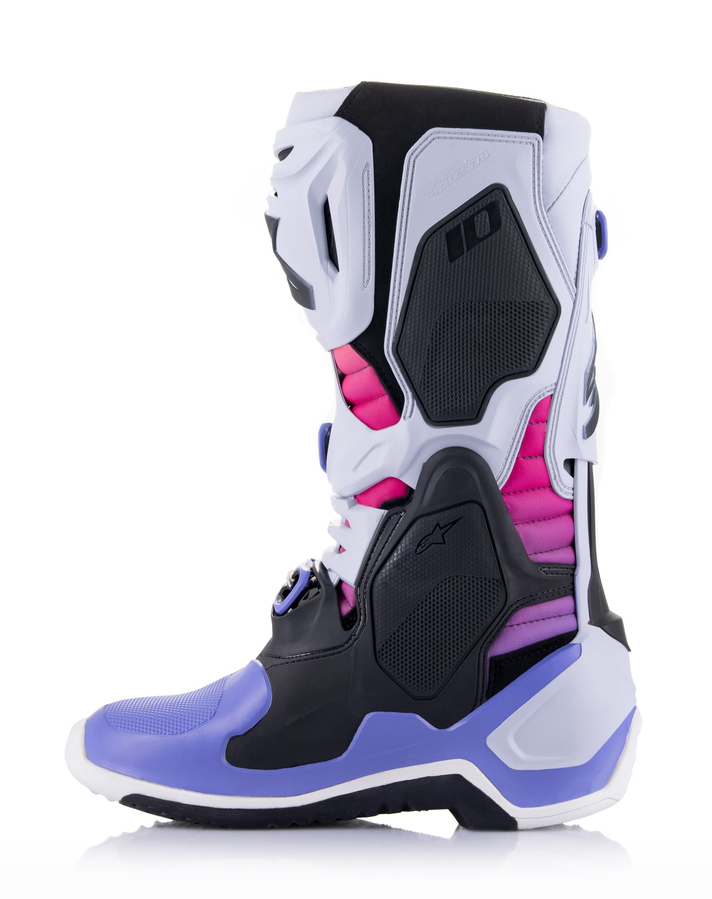 Tech 10 Le Daytona 23 Boots Grey/Orange Fluo/Rhodamine 12