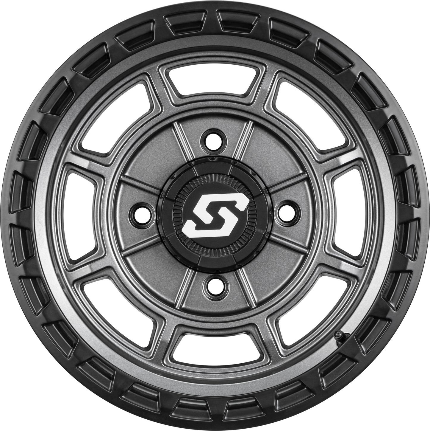 Rift Wheel 15x6 4/156 5+1 (+40mm) Carbon Grey