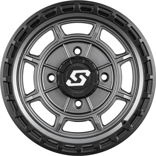Rift Wheel 15x6 4/156 5+1 (+40mm) Carbon Grey