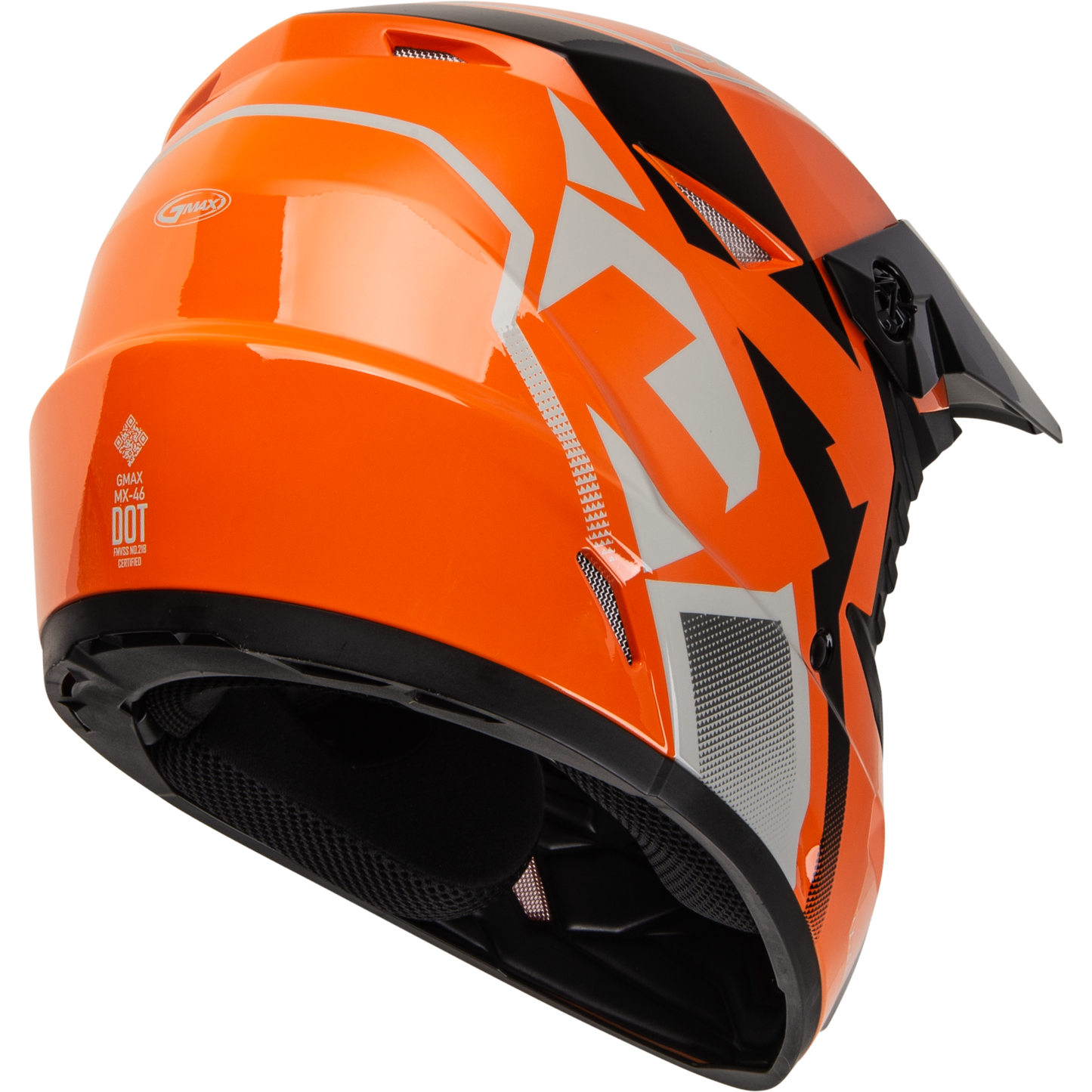 Mx 46 Compound Helmet Orange/Black/Grey 2x