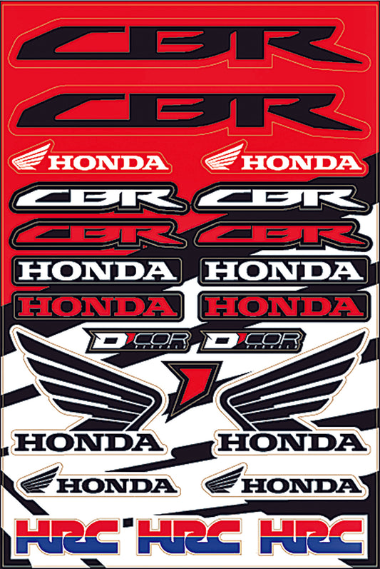 Honda Street Decal Sheet