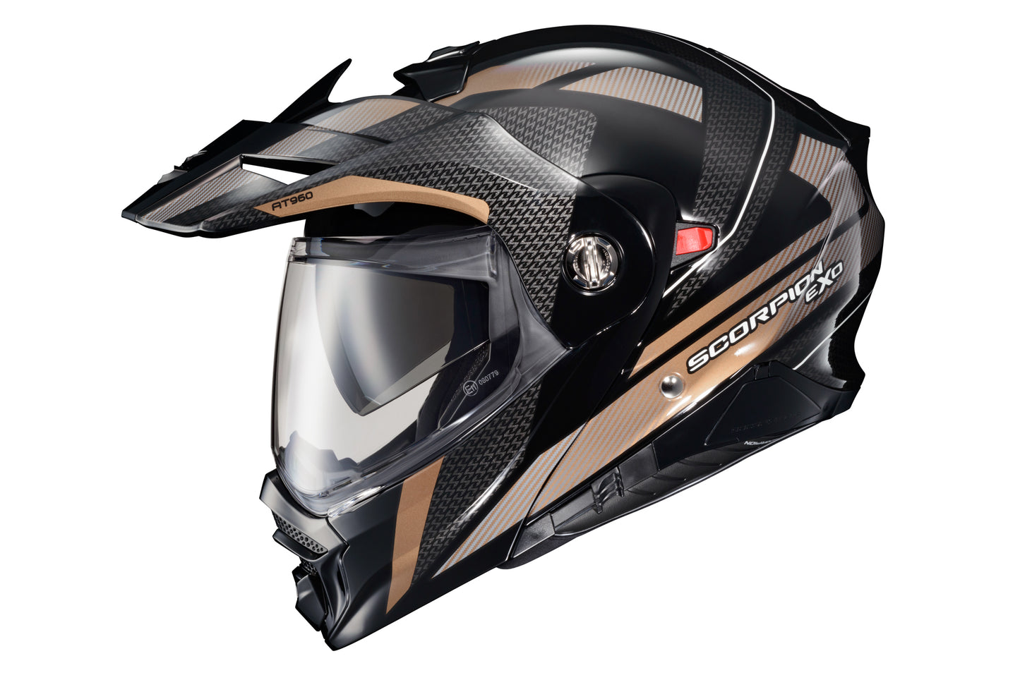 Exo At960 Modular Helmet Hicks Black/Gold Md