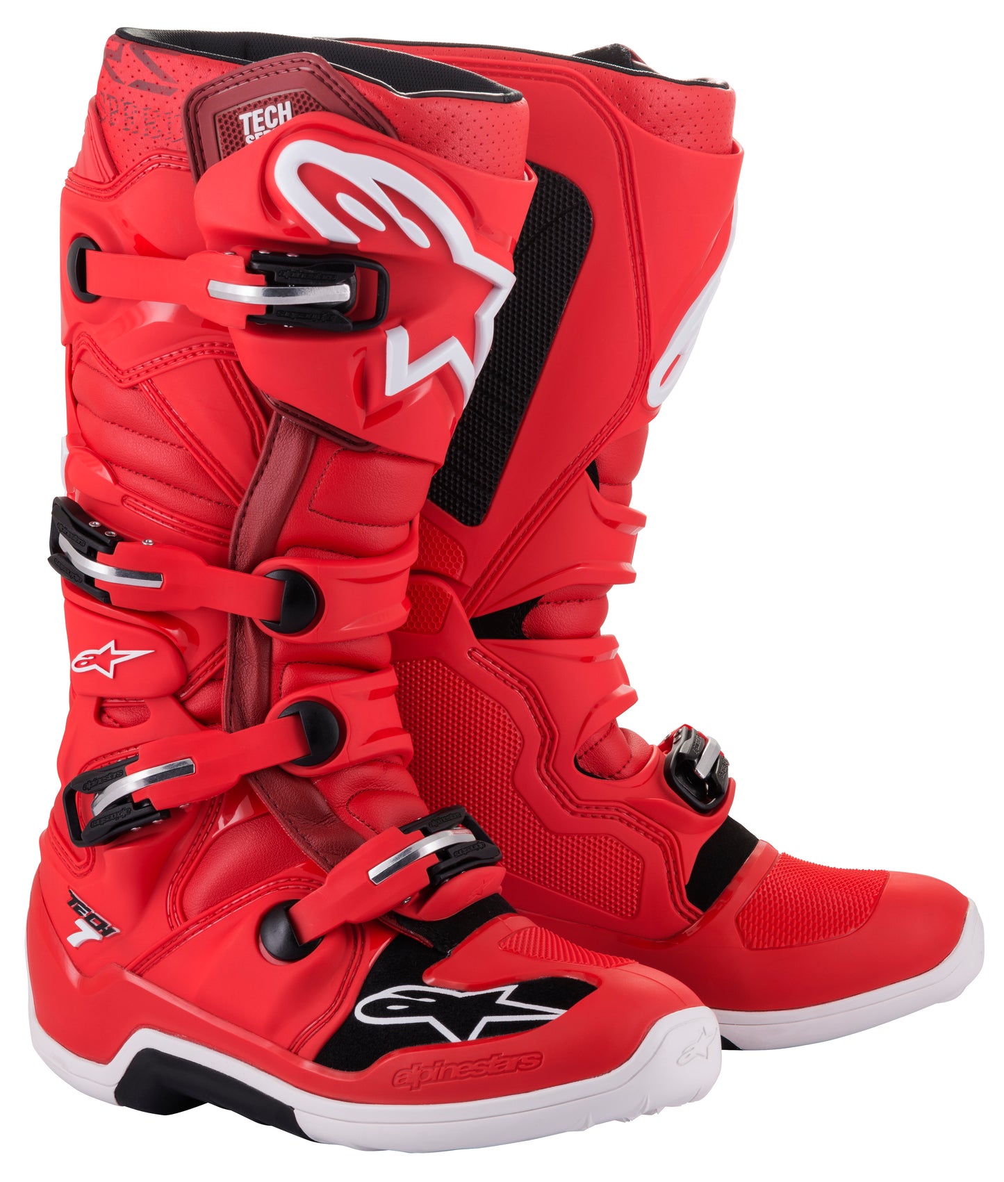 Tech 7 Boots Red Sz 12