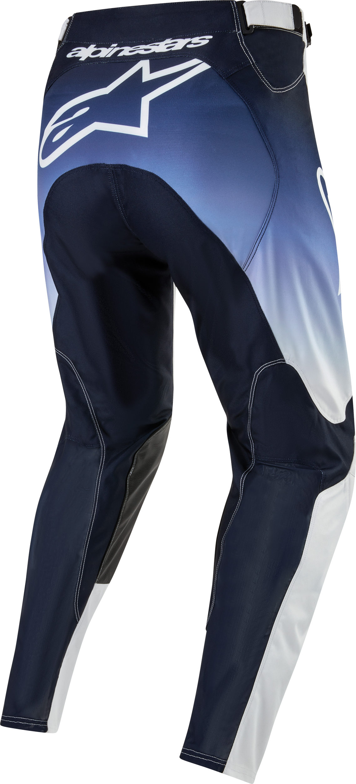 Racer Hoen Pants Wht/Drk Nvy/Lt Blue Sz 40